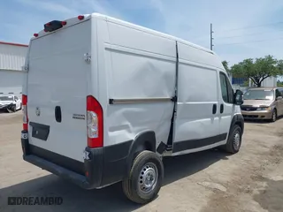 2025 Ram ProMaster Cargo Van Tradesman with VIN 3C6LRVCG2SE513485, listed as a IAAI auction lot 42070229 with 5,030 mi miles. Bid and sale history available at carsss.com. Image 4.