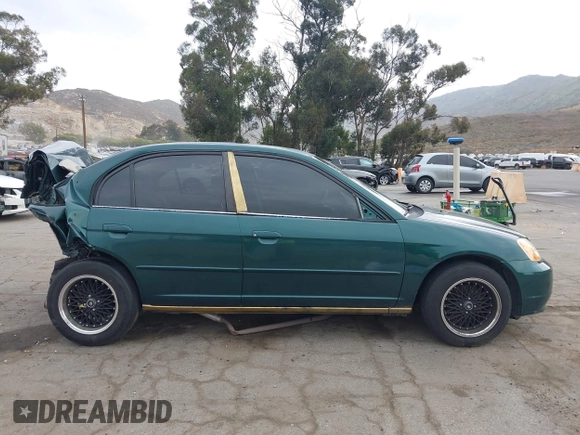 2002 Honda Civic EX with VIN JHMES26732S003531, listed as a IAAI auction lot 42109661 with 278,266 mi miles and . Bid and sale history available at DreamBid. Image 12.