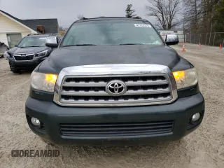 2008 Toyota Sequoia Platinum with VIN 5TDBY67A48S007870, listed as a Copart auction lot 47734315 with 91,218 mi miles and Clean Title. Bid and sale history available at carsss.com. Image 5.