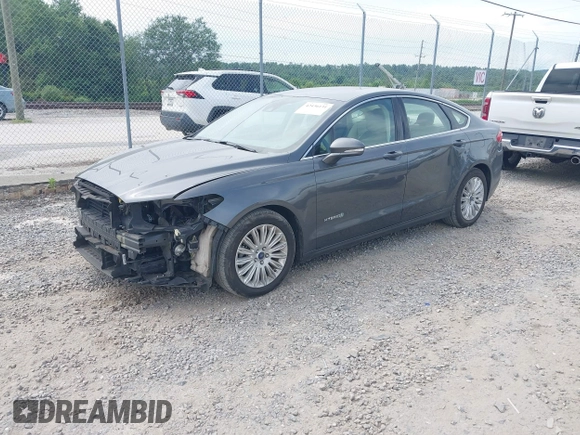 2015 Ford Fusion SE Hybrid with VIN 3FA6P0LU5FR166839, listed as a IAAI auction lot 42436131 with 89,613 mi miles and . Bid and sale history available at DreamBid. Image 2.