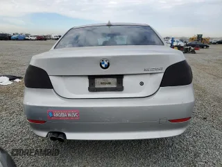 2004 BMW 5 Series 525i with VIN WBANA53504B845624, listed as a Copart auction lot 47285525 with 180,496 mi miles and Salvage Title. Bid and sale history available at carsss.com. Image 6.