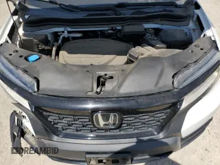 2021 Honda Passport Elite with VIN 5FNYF8H03MB007617, listed as a Copart auction lot 63036345 with 21,757 mi miles and Salvage title. Bid and sale history available at DreamBid. Image 11.