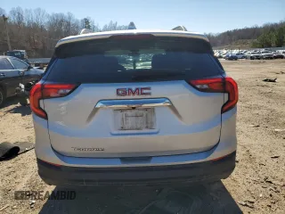 2020 GMC Terrain SLE with VIN 3GKALMEV6LL178210, listed as a Copart auction lot 89193585 with 75,623 mi miles and Salvage Title. Bid and sale history available at DreamBid. Image 6.