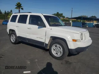 2014 Jeep Patriot Sport with VIN 1C4NJPBA1ED545853, listed as a Copart auction lot 64324345 with 189,302 mi miles and Salvage title. Bid and sale history available at DreamBid. Image 4.