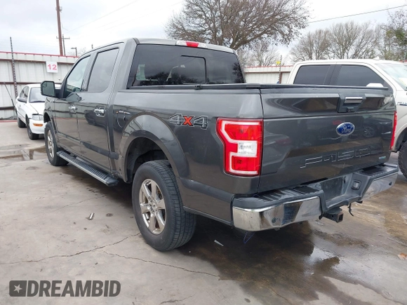 2018 Ford F-150 XL with VIN 1FTEW1EG9JKD22190, listed as a IAAI auction lot 41177846 with 139,624 mi miles. Bid and sale history available at carsss.com. Image 3.