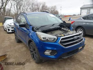 2017 Ford Escape SE with VIN 1FMCU0GD1HUC22489, listed as a IAAI auction lot 41844918 with 113,000 mi miles. Bid and sale history available at carsss.com. Image 1.