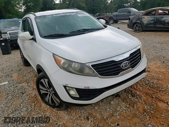 2012 Kia Sportage EX with VIN KNDPC3A2XC7192367, listed as a Copart auction lot 57698365 with 106,730 mi miles and Salvage title. Bid and sale history available at DreamBid. Image 14.