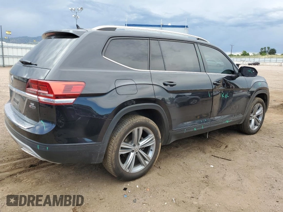 2019 Volkswagen Atlas SE z VIN 1V2UR2CA7KC559858, wystawiony jako Copart lot #62928755 z przebiegiem 104 142 mil mil oraz Szkoda całkowita • Salvage title. Historia ofert i sprzedaży dostępna na DreamBid. Obrazek 3.