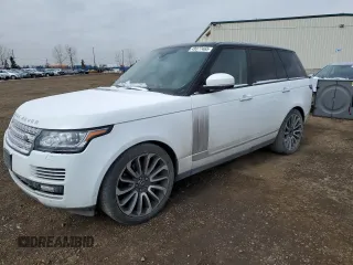 2016 Land Rover Range Rover Autobiography z VIN SALGV2EF4GA317852, wystawiony jako Copart lot #49377465 z przebiegiem Nie podano mil oraz Nie do naprawy • Non repairable. Historia ofert i sprzedaży dostępna na DreamBid. Obrazek 1.