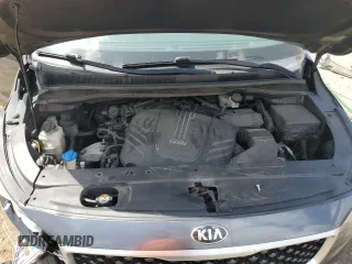 2015 Kia Sedona LX with VIN KNDMB5C1XF6021148, listed as a Copart auction lot 54574715 with 196,086 mi miles and Salvage Title. Bid and sale history available at DreamBid. Image 12.