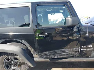 2014 Jeep Wrangler Sport with VIN 1C4AJWAG7EL100344, listed as a IAAI auction lot 42020438 with 87,279 mi miles and . Bid and sale history available at carsss.com. Image 13.