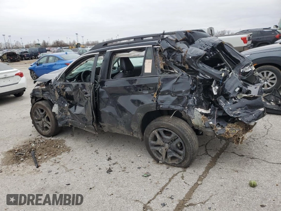 2023 Toyota RAV4 Adventure with VIN 2T3J1RFV6PW338761, listed as a Copart auction lot 47872415 with 0 mi miles and Salvage Title. Bid and sale history available at carsss.com. Image 2.