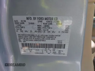 2008 Ford Escape Hybrid with VIN 1FMCU49H58KD57963, listed as a IAAI auction lot 42588648 with 177,409 mi miles and . Bid and sale history available at DreamBid. Image 9.