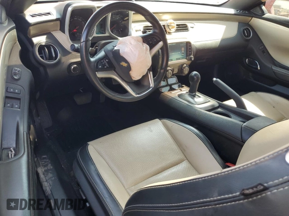 2013 Chevrolet Camaro LT z VIN 2G1FC1E37D9144627, wystawiony jako Copart lot #53316745 z przebiegiem 88 056 mil mil oraz Szkoda całkowita • Salvage title. Historia ofert i sprzedaży dostępna na DreamBid. Obrazek 8.