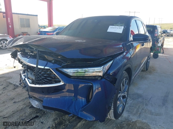 2024 Acura MDX w/Technology Package with VIN 5J8YD9H4XRL001382, listed as a IAAI auction lot 41657133 with 20,037 mi miles. Bid and sale history available at carsss.com. Image 18.