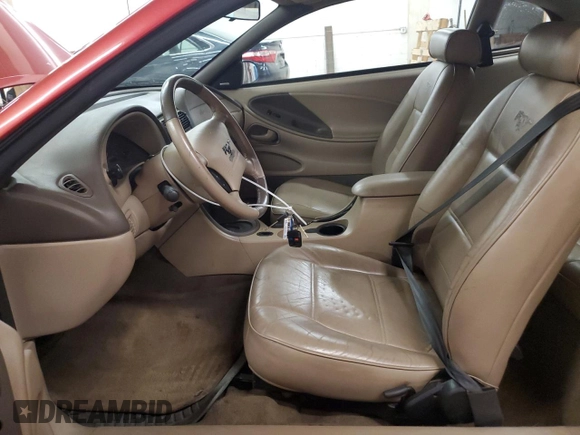 2002 Ford Mustang Standard z VIN 1FAFP40442F189502, wystawiony jako Copart lot #60606665 z przebiegiem 72 751 mil mil oraz Czysty tytuł • Clean title. Historia ofert i sprzedaży dostępna na DreamBid. Obrazek 7.
