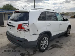 2011 Kia Sorento EX with VIN 5XYKUDA29BG036660, listed as a Copart auction lot 52547975 with 210,477 mi miles and Salvage Title. Bid and sale history available at carsss.com. Image 3.