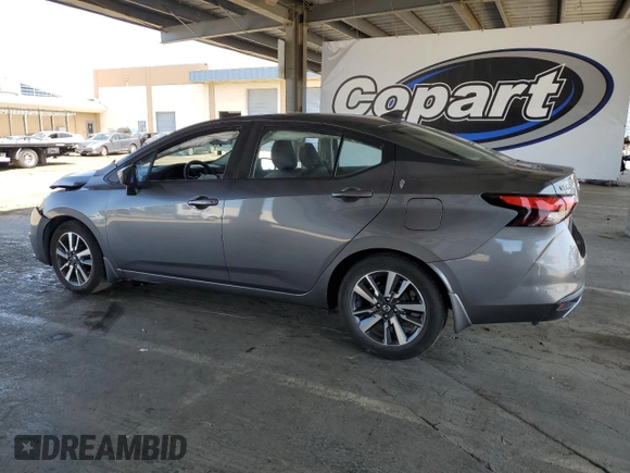 2021 Nissan Versa SV with VIN 3N1CN8EV7ML838541, listed as a Copart auction lot 61648435 with 24,099 mi miles and Salvage title. Bid and sale history available at DreamBid. Image 2.