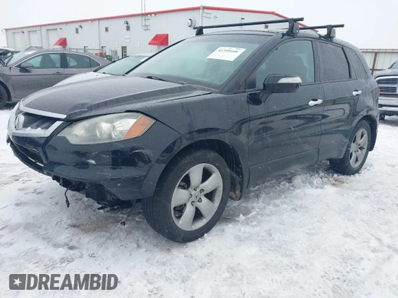 2007 Acura RDX Tech Pkg with VIN 5J8TB18507A024625, listed as a IAAI auction lot 41599406 with 156,690 mi miles. Bid and sale history available at carsss.com. Image 2.