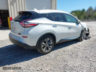 2016 Nissan Murano S with VIN 5N1AZ2MGXGN155533, listed as a IAAI auction lot 41811188 with 71,993 mi miles. Bid and sale history available at carsss.com. Image 4.