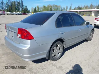 2004 Honda Civic EX with VIN 2HGES267X4H625718, listed as a IAAI auction lot 42075870 with 151,348 mi miles and . Bid and sale history available at DreamBid. Image 4.