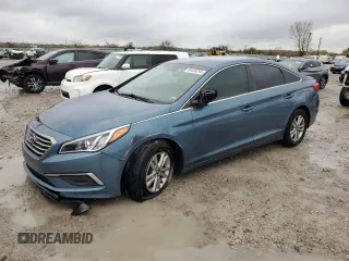 2017 Hyundai Sonata SE with VIN 5NPE24AF5HH478035, listed as a Copart auction lot 80434234 with 91,368 mi miles and Salvage Title. Bid and sale history available at carsss.com. Image 1.