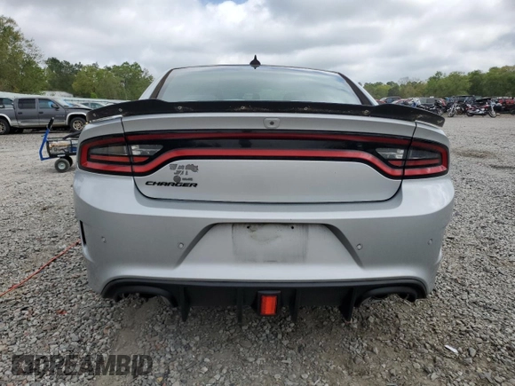 2019 Dodge Charger R/T with VIN 2C3CDXCT3KH721495, listed as a Copart auction lot 52066695 with 61,666 mi miles and Salvage Title. Bid and sale history available at DreamBid. Image 6.