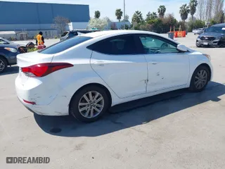 2015 Hyundai Elantra SE with VIN 5NPDH4AE5FH568056, listed as a IAAI auction lot 41883059 with 94,752 mi miles. Bid and sale history available at carsss.com. Image 4.