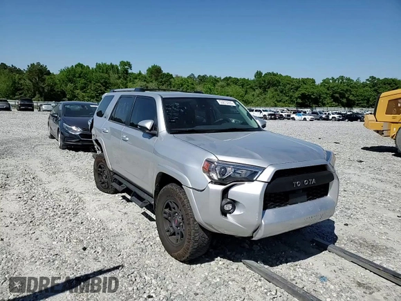 2022 Toyota 4Runner SR5 Premium with VIN JTENU5JR9N6069712, listed as a Copart auction lot 53273355 with 57,967 mi miles and Salvage title. Bid and sale history available at DreamBid. Image 12.