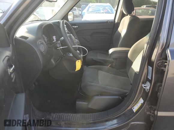 2017 Jeep Patriot Sport with VIN 1C4NJPBA2HD102356, listed as a Copart auction lot 52963505 with 127,071 mi miles and Salvage Title. Bid and sale history available at DreamBid. Image 7.