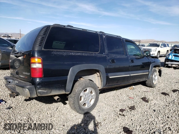 2002 Chevrolet Suburban LT with VIN 1GNFK16T02J261631, listed as a Copart auction lot 46933875 with Not provided miles and Salvage title. Bid and sale history available at DreamBid. Image 3.