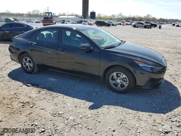 2021 Hyundai Elantra SE with VIN 5NPLL4AG5MH043233, listed as a Copart auction lot 49075485 with 69,760 mi miles and Salvage Title. Bid and sale history available at carsss.com. Image 4.