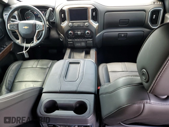 2020 Chevrolet Silverado 1500 High Country with VIN 3GCUYHET6LG366900, listed as a Copart auction lot 74656154 with 45,178 mi miles and Non Repairable. Bid and sale history available at carsss.com. Image 8.
