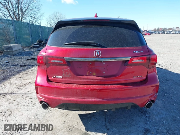 2020 Acura MDX w/Technology/A-Spec Pkg with VIN 5J8YD4H02LL025103, listed as a IAAI auction lot 41742821 with 26,893 mi miles. Bid and sale history available at carsss.com. Image 16.