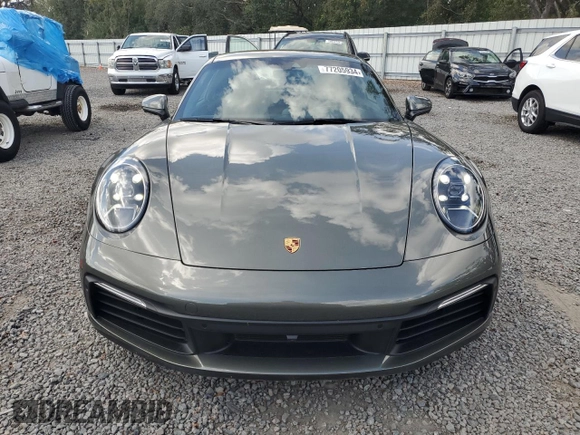2024 Porsche 911 Carrera S with VIN WP0AB2A94RS219603, listed as a Copart auction lot 77205934 with 3,357 mi miles and Salvage Title. Bid and sale history available at carsss.com. Image 5.