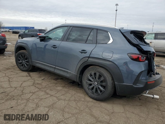 2025 Mazda CX-50 S Premium z VIN 7MMVABDM9SN322170, wystawiony jako Copart lot #85856354 z przebiegiem 1 774 mil mil oraz Czysty tytuł • Clean title. Historia ofert i sprzedaży dostępna na DreamBid. Obrazek 2.