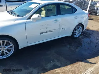 2006 Lexus IS 350 Auto with VIN JTHBE262965004606, listed as a IAAI auction lot 41711854 with 206,977 mi miles. Bid and sale history available at carsss.com. Image 6.