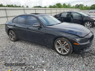 2014 BMW 3 Series 328i with VIN WBA3C1C50EK105938, listed as a Copart auction lot 57499235 with 147,083 mi miles and Salvage title. Bid and sale history available at DreamBid. Image 4.