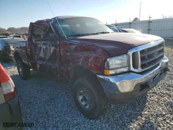 2004 Ford Super Duty F-250 XL with VIN 1FTNX21LX4EA85721, listed as a Copart auction lot 83968884 with 114,106 mi miles and Salvage Title. Bid and sale history available at carsss.com. Image 4.
