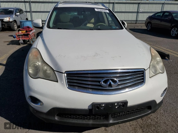 2008 Infiniti EX Journey with VIN JNKAJ09F38M361699, listed as a Copart auction lot 76582944 with 195,003 mi miles and Salvage Title. Bid and sale history available at DreamBid. Image 5.