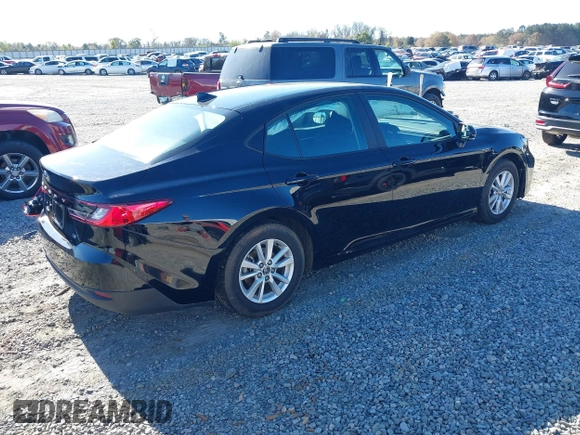 2025 Toyota Camry LE with VIN 4T1DAACK5SU008670, listed as a IAAI auction lot 41821572 with 131,475 mi miles and . Bid and sale history available at DreamBid. Image 4.