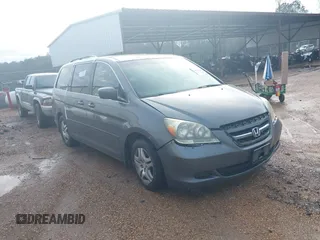 2007 Honda Odyssey EX-L с VIN 5FNRL38657B426335, выставлен на аукционе IAAI как лот 41183633 с пробегом 265 930 миль миль и . История ставок и продаж доступна на DreamBid. Изображение 1.