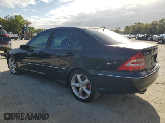 2006 Mercedes-Benz C 230 Sport with VIN WDBRF52H76F764986, listed as a Copart auction lot 49978785 with 76,405 mi miles and Clean Title. Bid and sale history available at carsss.com. Image 2.