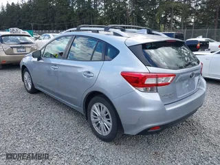 2017 Subaru Impreza Premium with VIN 4S3GTAB67H3753287, listed as a IAAI auction lot 42075877 with 55,247 mi miles. Bid and sale history available at carsss.com. Image 3.