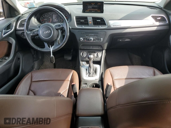 2015 Audi Q3 Premium Plus with VIN WA1EFCFS7FR005709, listed as a Copart auction lot 58533725 with 84,527 mi miles and Clean title. Bid and sale history available at DreamBid. Image 8.