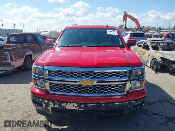 2015 Chevrolet Silverado 1500 LT with VIN 1GCRCREH5FZ260108, listed as a IAAI auction lot 41907415 with 115,089 mi miles. Bid and sale history available at carsss.com. Image 12.