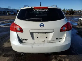 2009 Nissan Rogue SL with VIN JN8AS58V29W449996, listed as a Copart auction lot 46232125 with 126,104 mi miles and Salvage Title. Bid and sale history available at carsss.com. Image 6.
