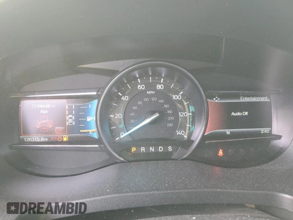 2018 Ford Explorer XLT with VIN 1FM5K8D86JGB78921, listed as a Copart auction lot 45561245 with 126,315 mi miles and Salvage Title. Bid and sale history available at DreamBid. Image 9.