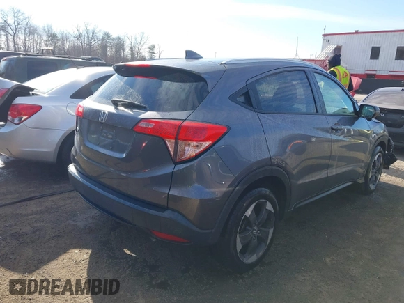 2018 Honda HR-V EX-L Navi with VIN 3CZRU5H76JM716971, listed as a IAAI auction lot 41646262 with 60,742 mi miles. Bid and sale history available at carsss.com. Image 4.