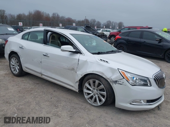 2015 Buick LaCrosse Leather with VIN 1G4GB5G36FF182472, listed as a IAAI auction lot 41938997 with 86,955 mi miles. Bid and sale history available at carsss.com. Image 1.